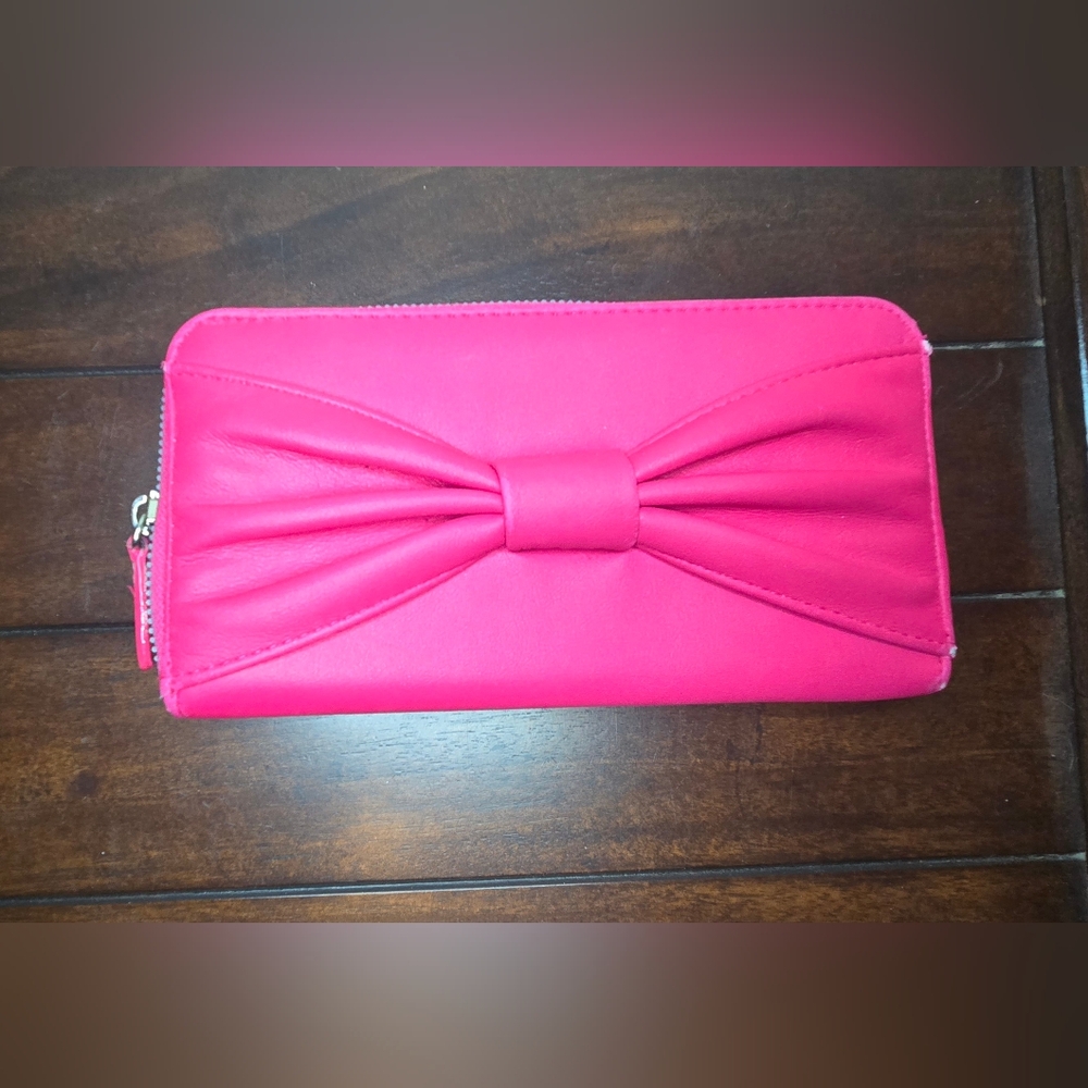 Betsey Johnson Wallet, Hot Pink